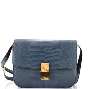 Celine Classic Box Bag Lizard Medium #224724C22B